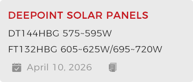 Deepoint solar panels catalog