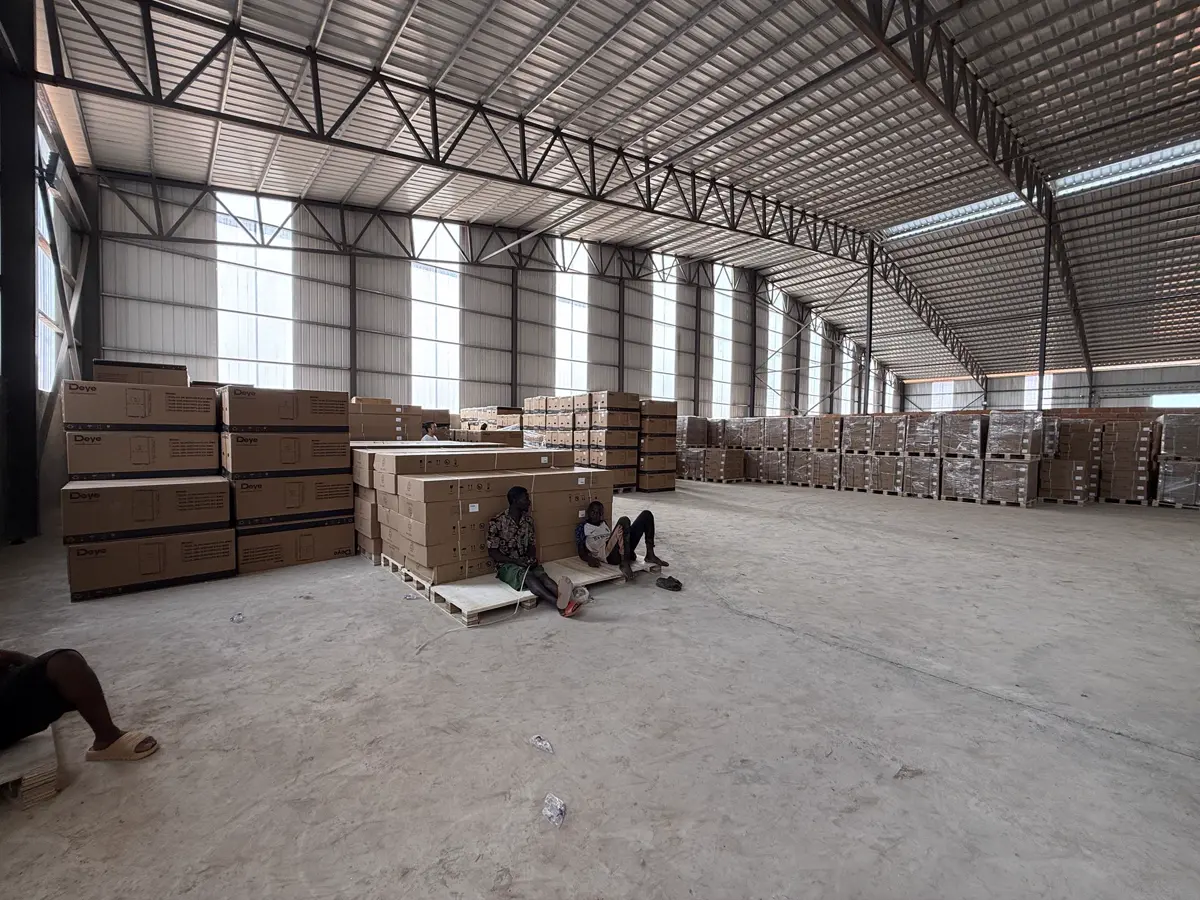 Deepoint warehouse logistics for solar inverter and ESS distribution