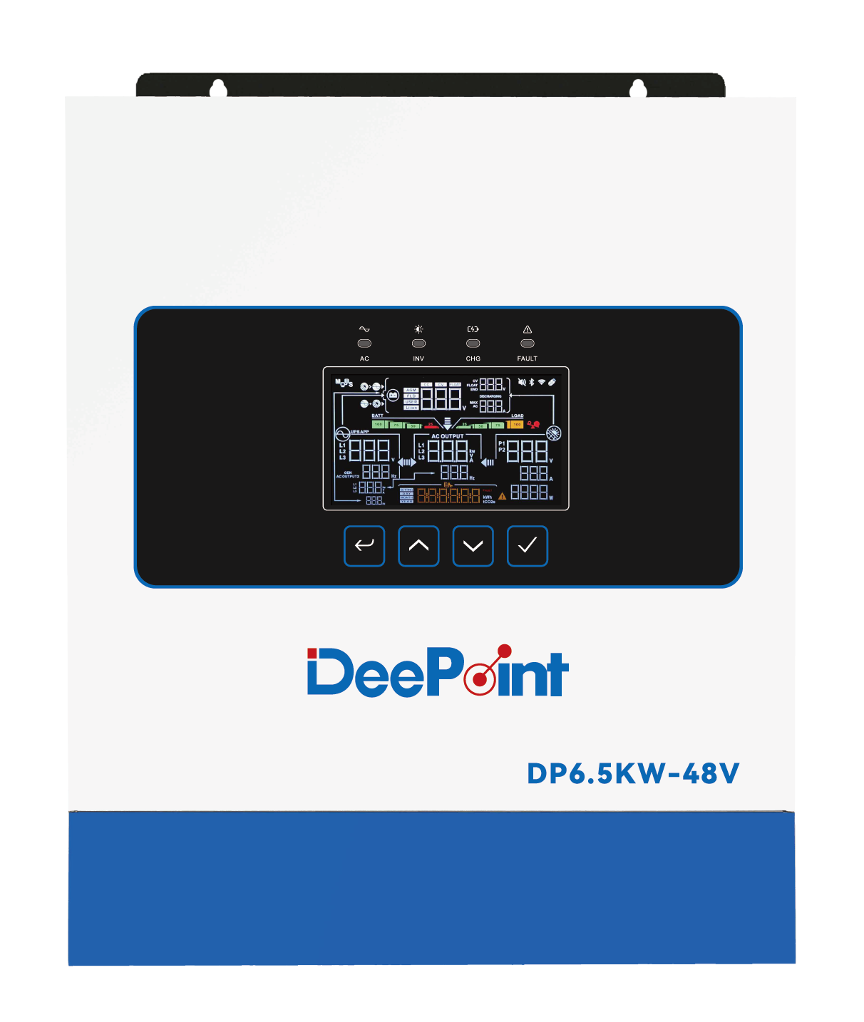 Deepoint off-grid solar inverter for telecom, clinic and remote site power systems